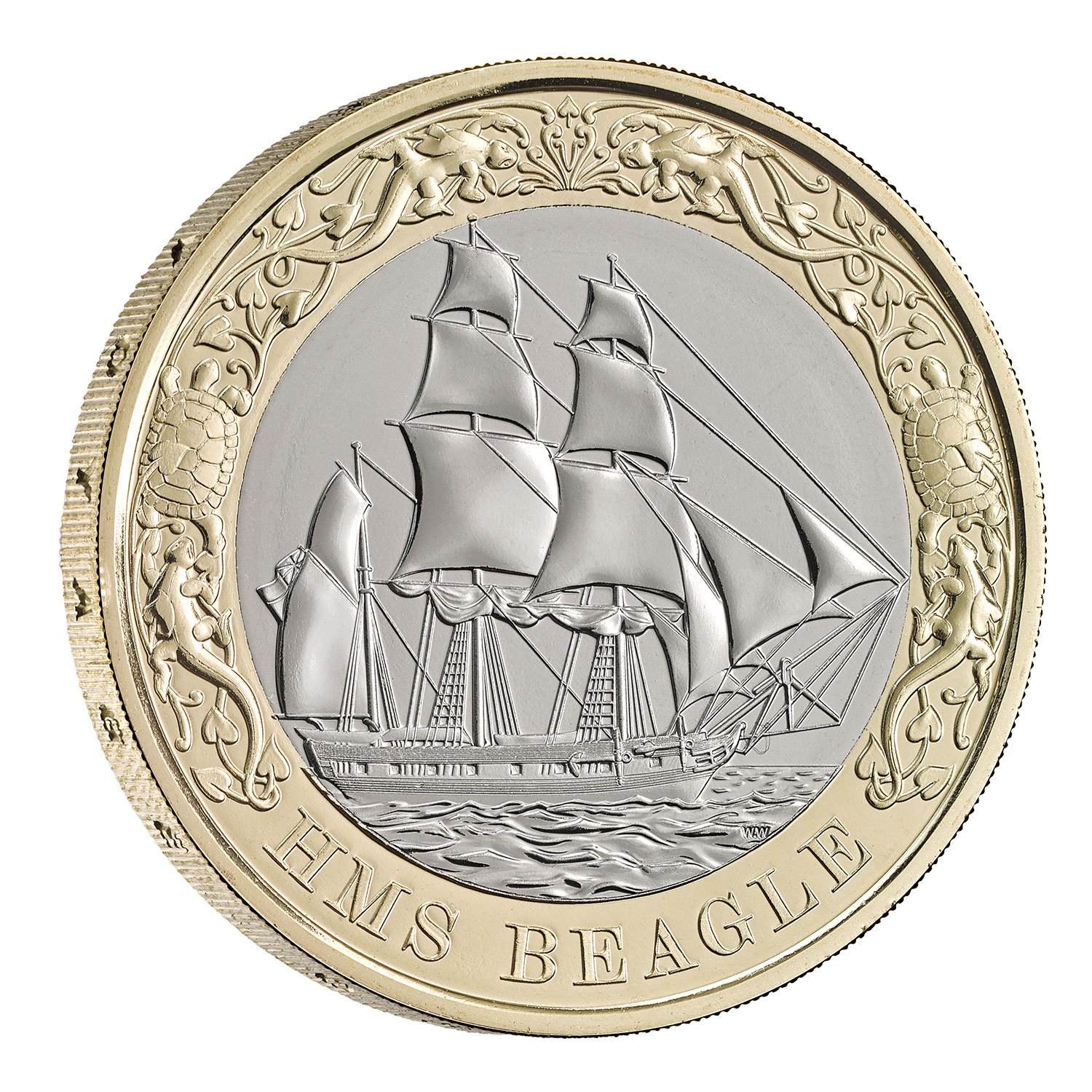 2026 HMS Beagle Coin